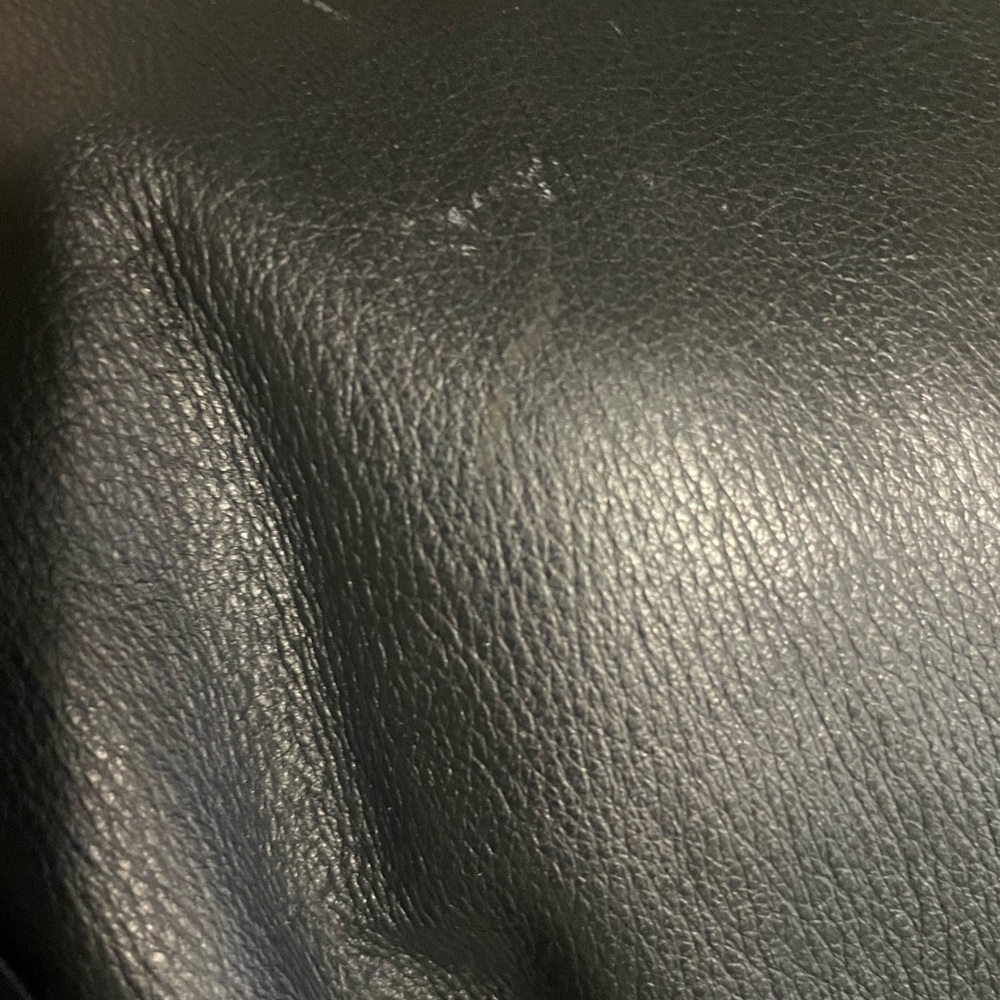 Wilsons Thinsulate Black Leather Bomber Jacket Sz L - Picture 11 of 13